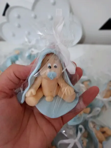 Lembrancinha Maternidade Menino Bebê Peladinho