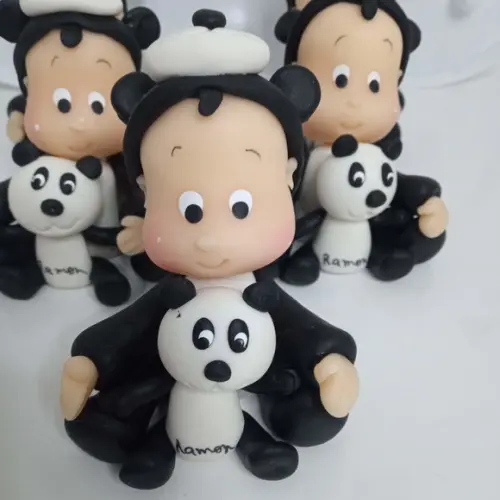 Lembrancinha Menino Panda com Nome