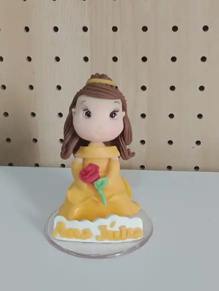 Lembrancinha Princesas de Biscuit com Nome