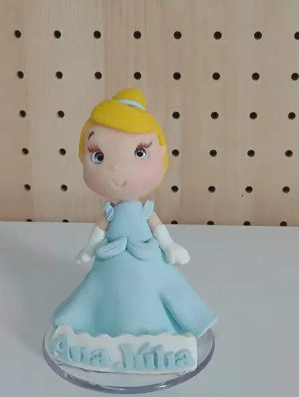 Lembrancinha Princesas de Biscuit com Nome