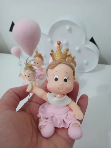 Lembrancinha Princesa com Balão