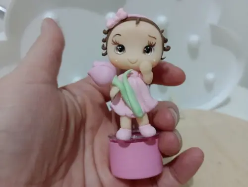 Lembrancnha Jardim Boneca no Tubete com Dez