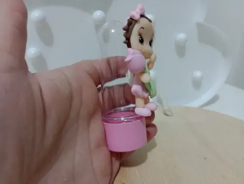 Lembrancnha Jardim Boneca no Tubete com Dez