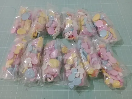 Mini Aplique Pascoa Kit com Trinta Peças