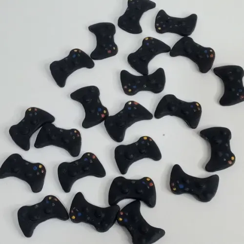Mini Controle de Vídeo Game de Biscuit Lembrancinhas com Ímã