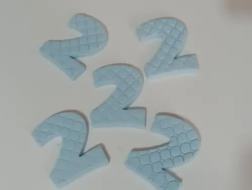 Número de Biscuit para Lembrancinhas Personalizadas