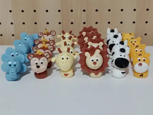 Ponteira de Lápis Safari para Lembrancinhas