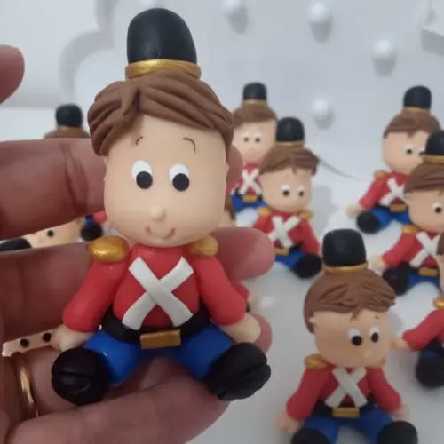 Soldadinho de Chumbo de Biscuit para Lembrancinhas