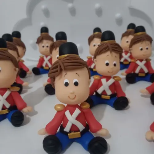 Soldadinho de Chumbo de Biscuit para Lembrancinhas