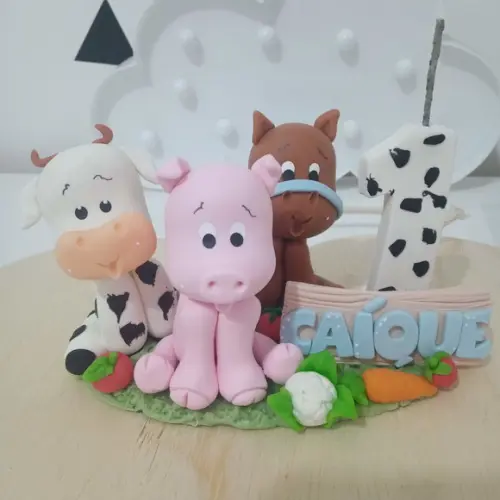 Topo de Bolo Fazendinha