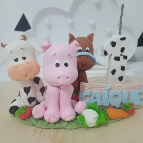 Topo de Bolo Fazendinha