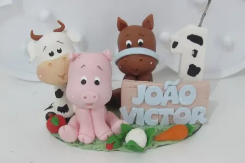 Topo de Bolo Fazendinha