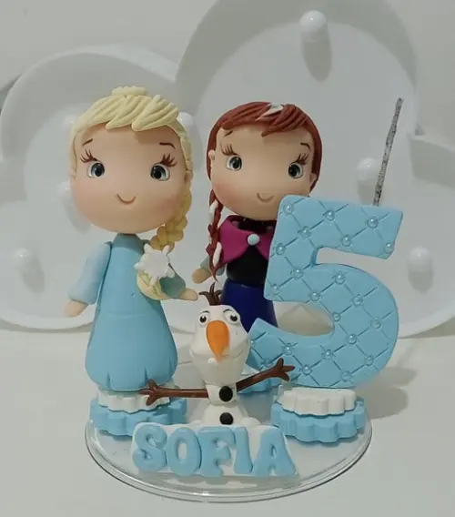 Topo de Bolo Frozen