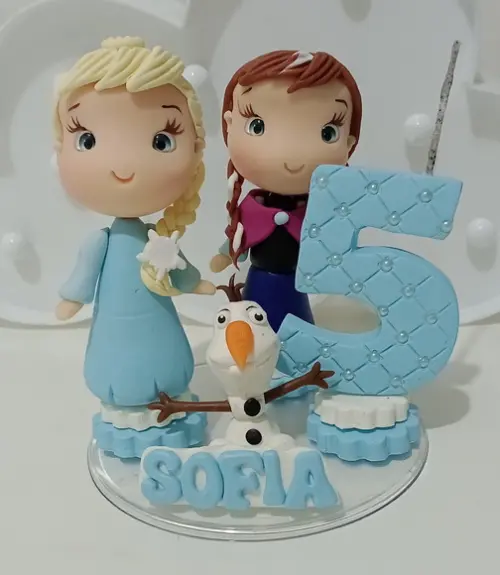 Topo de Bolo Frozen