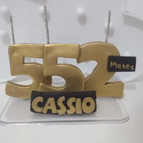 Topo de Bolo Mesversario Festa Adulto