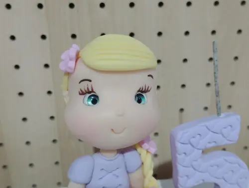 Topo de Bolo Princesa de Biscuit