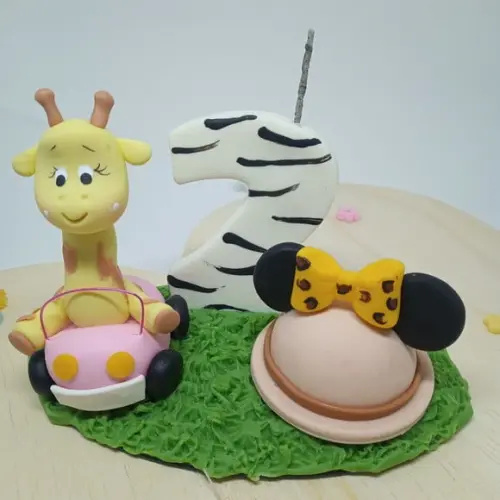 Vela de Biscuit Safari