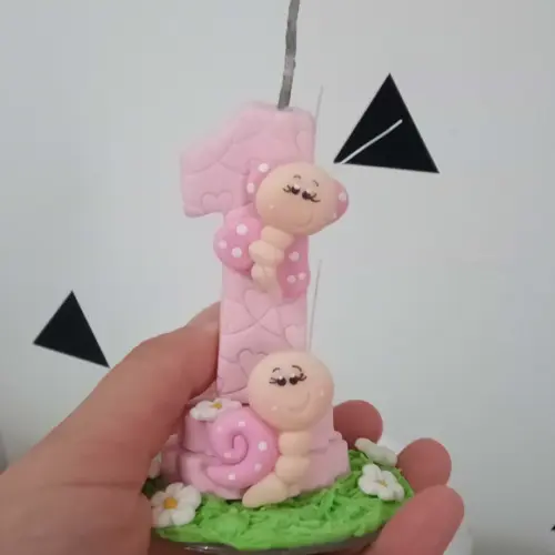 Vela Jardim das Borboletas de Biscuit