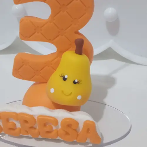 Vela Personalizada Pera com Nome