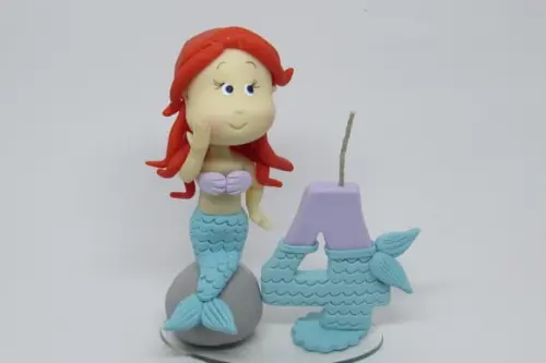 Vela Sereia de Biscuit