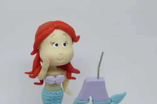 Vela Sereia de Biscuit