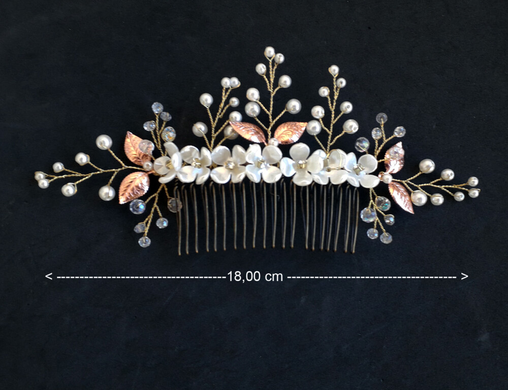 ARRANJO PARA PENTEADO DE NOIVA