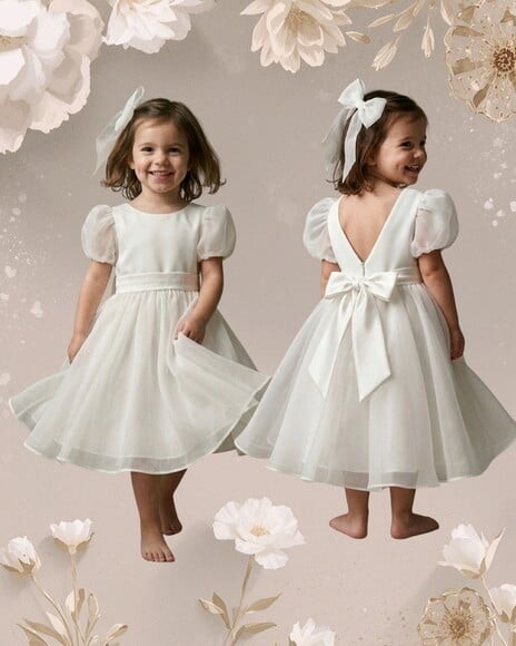 Daminha de Honra Off,batizado Clássico, Estilo Pinterest