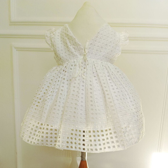 Vestido Batizado Bebê 2 Anos