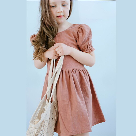 Vestido Boho Terracota