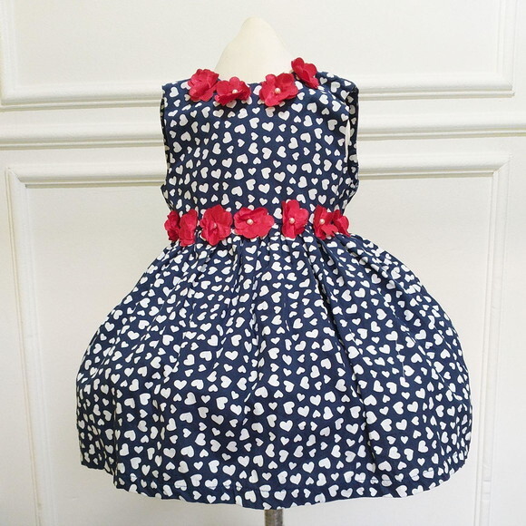 Vestido Coração Baby + Bolero