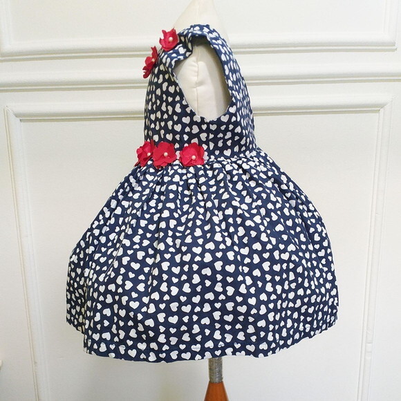 Vestido Coração Baby + Bolero