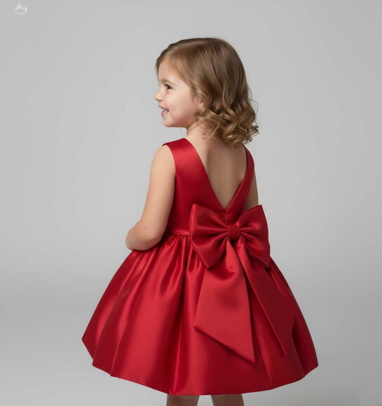 Vestido Natalino Infantil