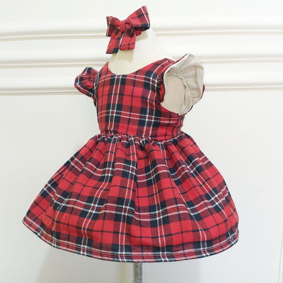 Vestido Xadrez Vermelho