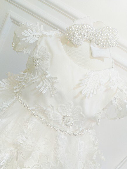 Vestido Batizado + Touca