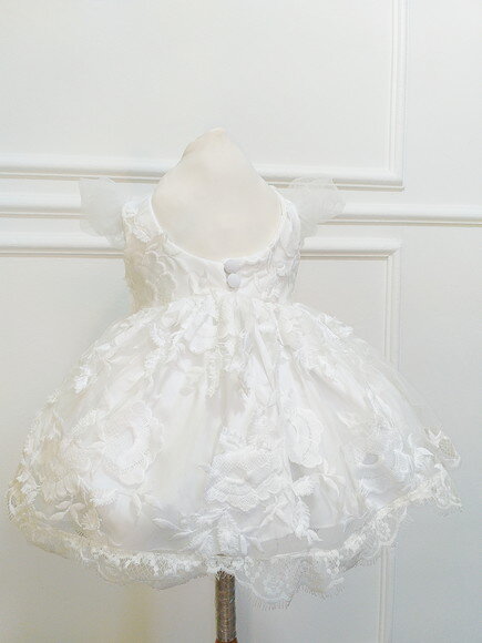 Vestido Batizado + Touca