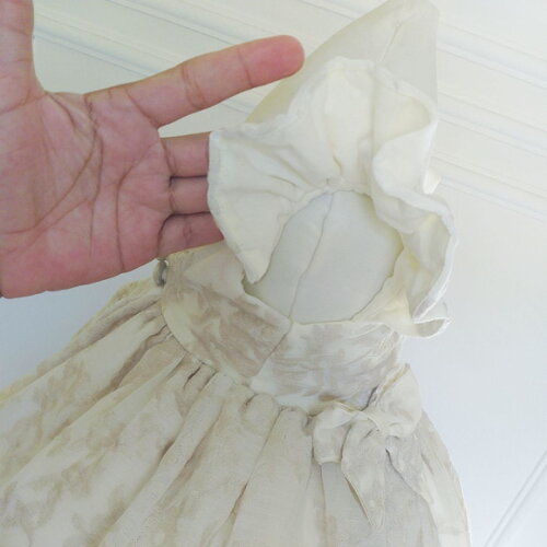 Vestido Bebê Boho Offwhite