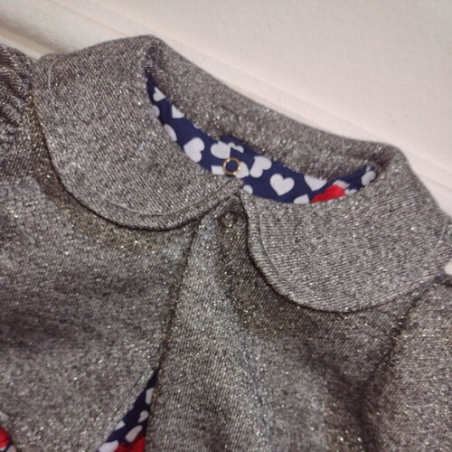 Vestido Coração Baby + Bolero