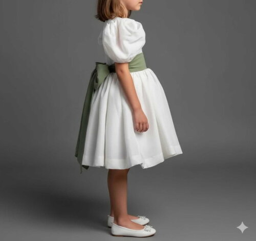 Vestido Daminha Branco Princesa, Estilo Pinterest,
