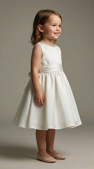 Vestido Daminha de Honra Luxo Infantil P Casamento Sobmedida