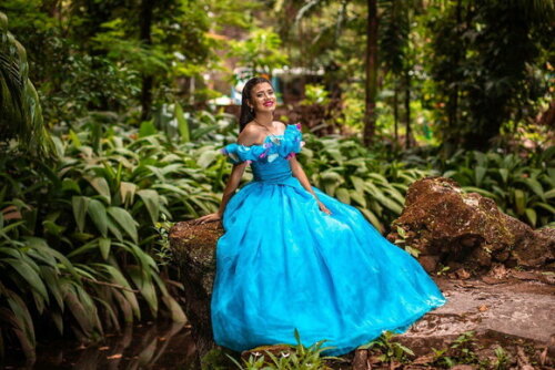 Vestido Debutante Cinderela