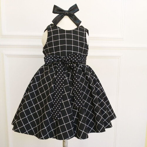 Vestido Gridpreto Baby