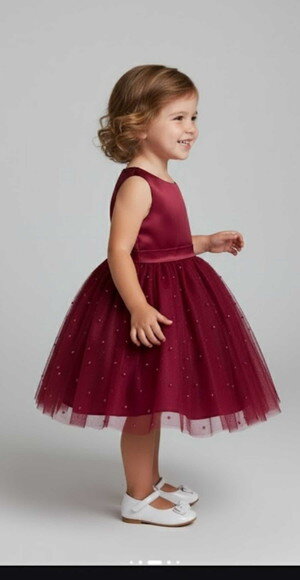 Vestido Infantil Festa Sob Medida ? Tule com Armação