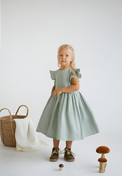 Vestido Menta Vintage