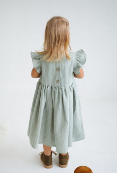 Vestido Menta Vintage