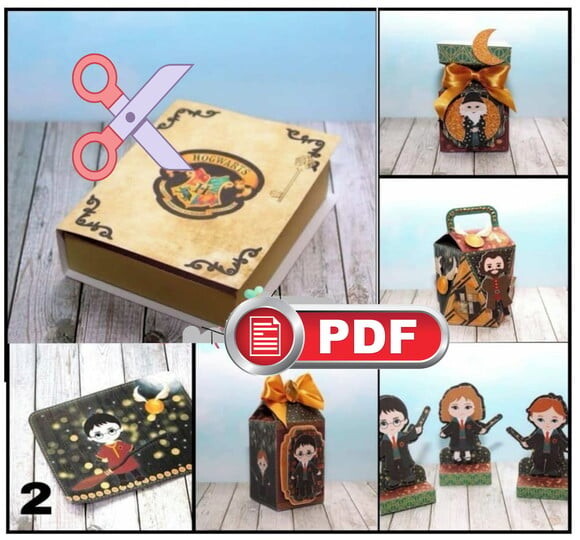 Arquivo (pdf) Kit Harry Potter