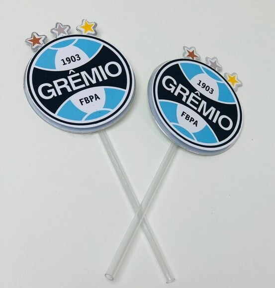 Arquivo Corte Topo Bolo Shaker Docinhos Gremio Futebol