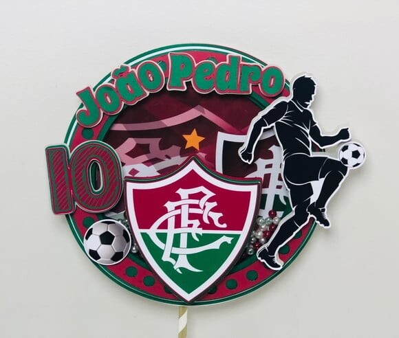 Arquivo Corte Topo Bolo Shaker Docinhos Fluminese Futebol