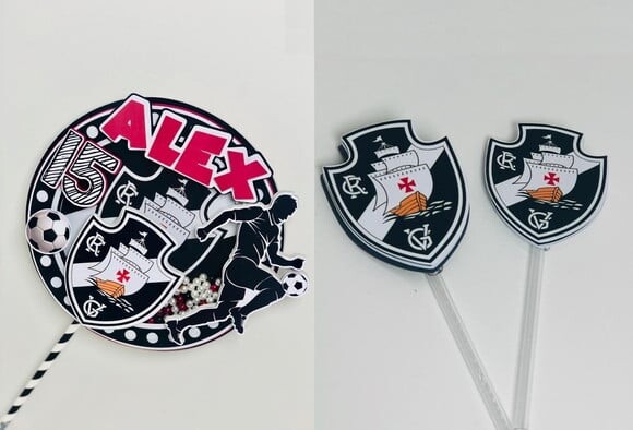 Arquivo Corte Topo Bolo Shaker Docinhos Vasco Futebol