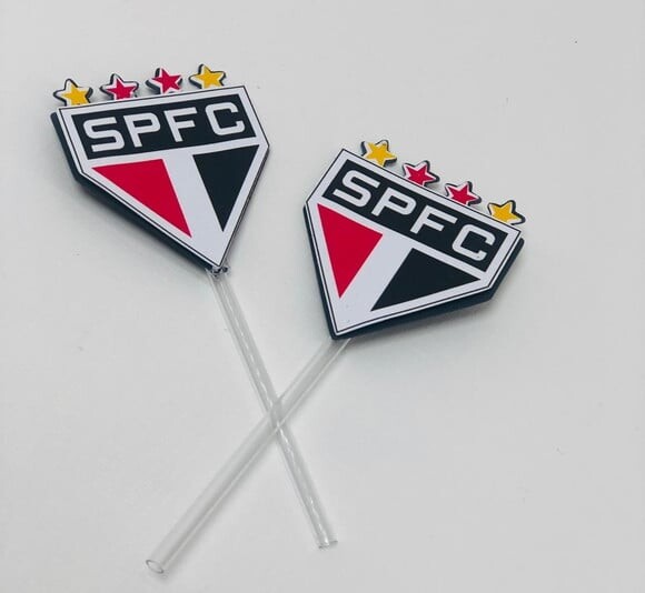 Arquivo Corte Topo Bolo Shaker Docinhos São Paulo Futebol