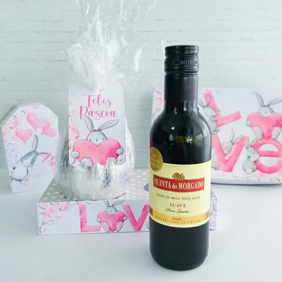 Arquivo de Corte Base de Ovo e Vinho Páscoa Namorados
